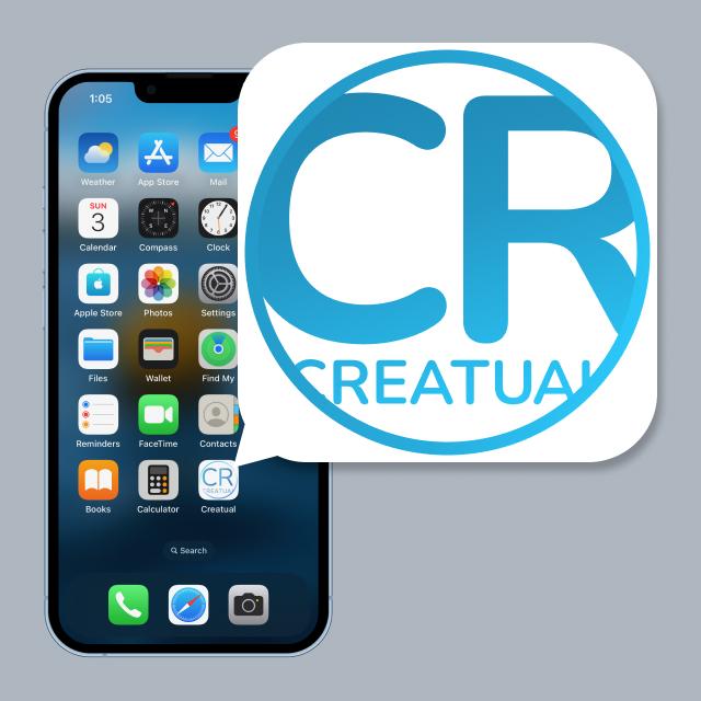 Easily spot your customized icon amongs the sea of icons on your mobile homescreen, simply launch your card with a quick tap.