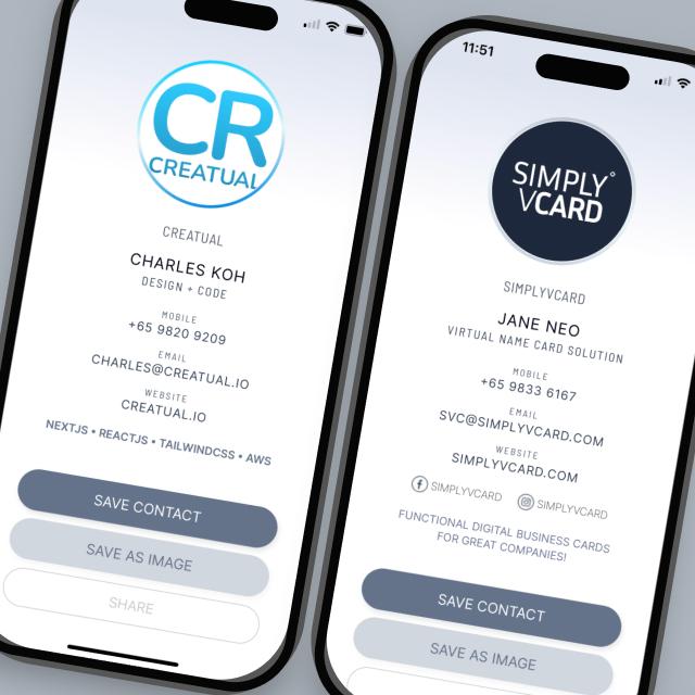 In a world where information overload is common, SimplyVCard focuses on delivering only the essential details without any unnecessary clutter.