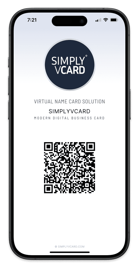 simplyvcard - the best user experience digital business card for anyone